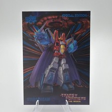 2026 UPPER DECK TRANSFORMERS THE MOVIE 40th STARSCREAM BLUE SPECIAL EDITION #9 picture