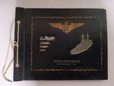 Naval Air Station Pensacola Florida Scrap Book Possibly Era 1940 To 1955 picture