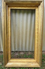 antique picture frame 13.5 X 27.5 picture