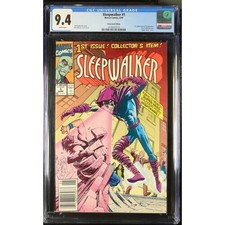 🔑🔥SleepWalker 1 CGC 9.4 Newsstand RARE SCARCE 925019 picture