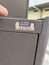 Kennedy machinist chest, Starrett, Mitutoyo, Federal, Lufkin precision tooling picture