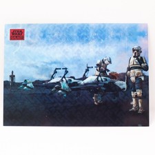 2025 Topps Star Wars Chrome Galaxy Checkpoint #93 Red LogoFractor 2/5🔥🔥 picture