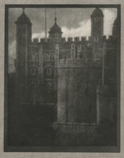 c.1909 ALVIN LANGDON COBURN LONDON - THE TOWER OF LONDON picture