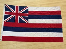 Vintage Hawaii State Flag 3 x 5 Valley Forge Flag Co 100% Cotton Union Jack picture