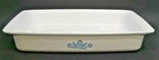 Corning Ware P-332 Blue Cornflower Roaster 12