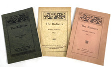 1920s REDIVIVA ALUMNAE ASSOC. (3) newsletters UNIVERSITY OF CALIFORNIA, BERKELEY picture