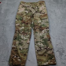 US Military Pants Womens Medium Green Camouflage Modern Cargo Pockets Ripstop picture