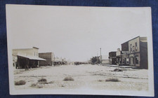 RPPC Elkhart Kansas Street Scene Ca1920 Postcard picture