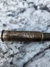 Schrader Universal Tire Pressure Gauge A. Schrader's Son Inc Pat'd March 1 1898 picture