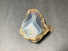 Sumatra Flame Agate Specimen, Face Polished, 45x75x15mm, 2.7oz, #659 picture