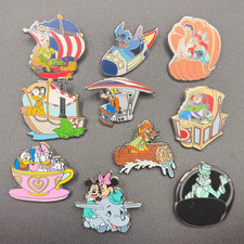 2012 Disney Parks Adventure - Mystery Attractions 10-Pin Set picture