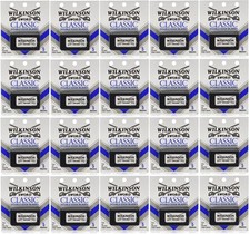 100 Wilkinson Sword CLASSIC Double Edge Razor Blades - 20 packs of 5 =100 picture