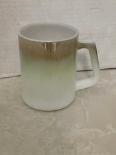 Vintage Federal Glass Co Mug Color Fade Multi Color /F3 picture