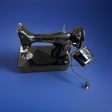Vintage Singer Spartan 192K Sewing Machine W/ Pedal - Tested & Works picture