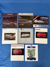 1989-1997 FORD PROBE Sales Brochures (8) Dealer Advertisements Blue Oval Coupe picture