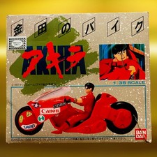 SALE PRICE AKIRA - Kaneda's Bike by BANDAI - Ultra-Rare Vintage 1:35 Miniature picture