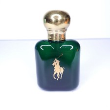 Vintage FULL Polo Ralph Lauren Green Gold Splash 1.5 oz Cologne USA picture