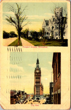 Prospect Avenue in Milwaukee WI 1910 Vintage Postcard TP12-4 picture