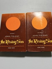 John Toland The Rising Sun 2-Volume Set 1936-1945 Random House HC DJ 1970 picture