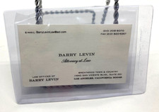 VTG Barry Levin Menendez Brothers Trial Lawyer d.2001 Attorney at Law LosAngeles picture