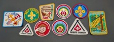 Canada Boy Scouts Patches International Scouting - Embroidered - Lot of 10 picture