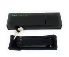 Pro Tech Mailbu 5406 Flipper Black Dragonscale Aluminum Handle Magnacut- In Box picture
