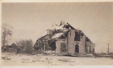 PHOTO EARTHQUAKE IN  HELENA MONTANA NOVEMBER  3 - NORTHERN PACIFIC LAND OFFICE picture