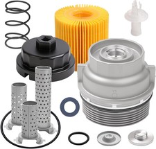 Aluminum Engine Oil Filter Cover, IS LS NX, 04152-YZZA1 | Oil Filter Housing Cap picture