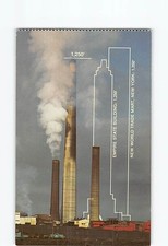 Postcard Highest Smoke Stack in Sudbury Ontario Canada picture