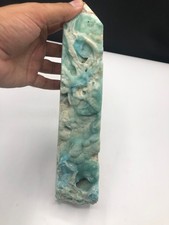 2.6KG Natural Blue Aragonite Tower Crystal Top Quality Gemstone Specimen picture