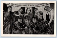 Berlin Germany Postcard Soldiers Mourning propaganda c1940's WWII RPPC Photo picture