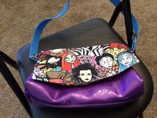 Tim Burton Character Mashup “Swoosh” Crossbody Bag, Independent designers picture