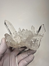 Top Quality Large Clear Arkansas Quartz Crystal Cluster picture