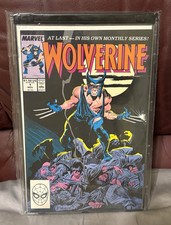 Marvel Wolverine #1 (1988) Direct Edition Chris Claremont John Buscema picture