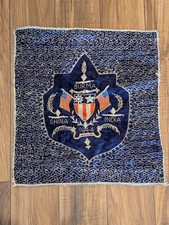 WWII 1944 CBI China Burma India Theater Bullion Embroidered Pillow Panel 18x17 picture