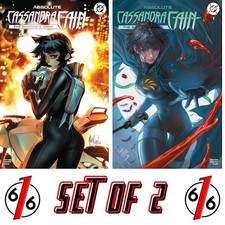 🔥 ABSOLUTE CASSANDRA CAIN #1 MIRKA ANDOLFO & FAN YANG 616 Variant Set LTD 3000 picture