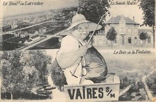 Old postcard 77 VAIRES SUR MARNE FISHING A LA LIGNE picture
