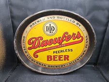 Vintage Daeufer-Lieberman Oval Brewery Tray Allentown, PA  1930's picture
