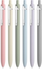 Mr. Pen Gel Pens 6 Pack Black Ink 0.5mm Fine Point Retractable Journaling Pens picture