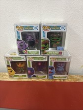 Funko Pop Sesame Street Set Of 5. 04, 09, 11, 1792 & 1793 W Protectors picture