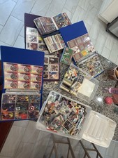 80s-90s Marvel And Sports Cards Collection, 1000+ Cards 4 Binders 2 Tubs Full picture