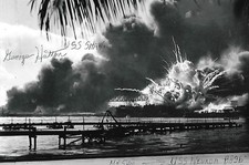 George Hutton autographed 4x6 photo WW II Pearl Harbor Survivor COA LOOK picture