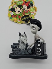 Disney Frankenweenie Sparky and Victor Sketchbook Ornament Light-Up Eyes NWT picture