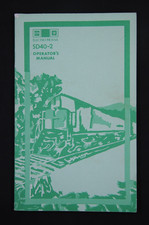 1980 Electromotive / EMD SD40-2 Diesel Locomotive Operator's Manual picture