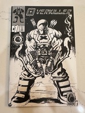 Overkiller #1 Black & White Variant - Kevin Tran picture