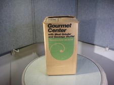 Vintage Hamilton Beach Gourmet Center Meat Grinder w/ Original Box picture