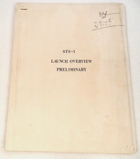 NASA Space Shuttle Columbia STS-1 Launch Overview Preliminary Document Packet picture