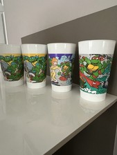 VTG Teenage Mutant Ninja Turtles TMNT 1990 Burger King Collector Cup 5