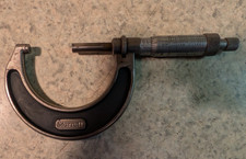 VINTAGE STARRETT No. 436 1-2 Inch Outside Micrometer picture