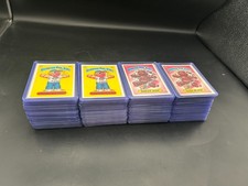 1986 Garbage Pail Kids Original Series 3 & 4 – Complete Sets Bundle – 166 Cards picture